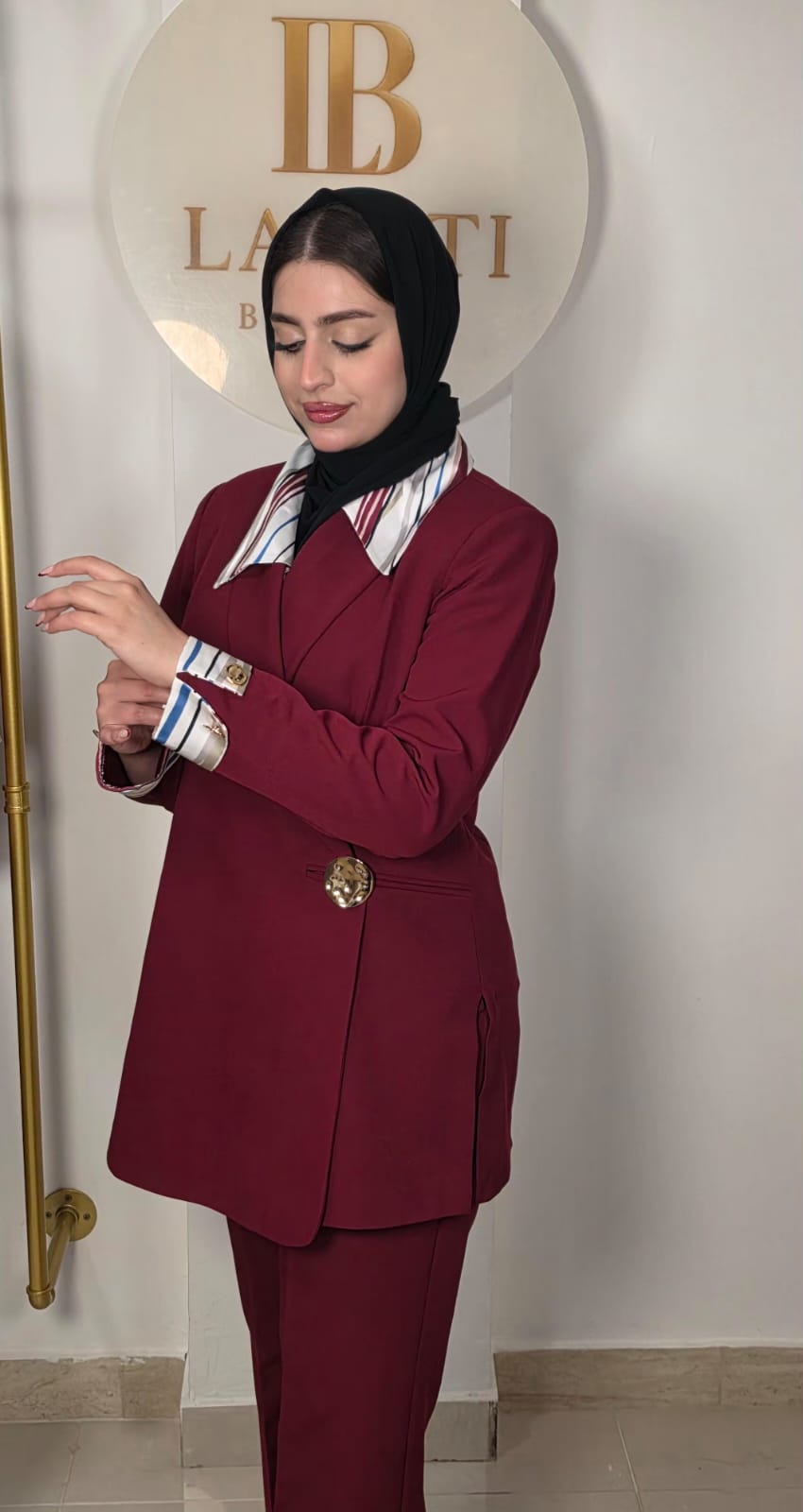 Signature Collar Blazer Set
