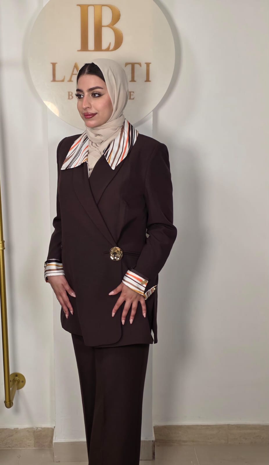 Signature Collar Blazer Set