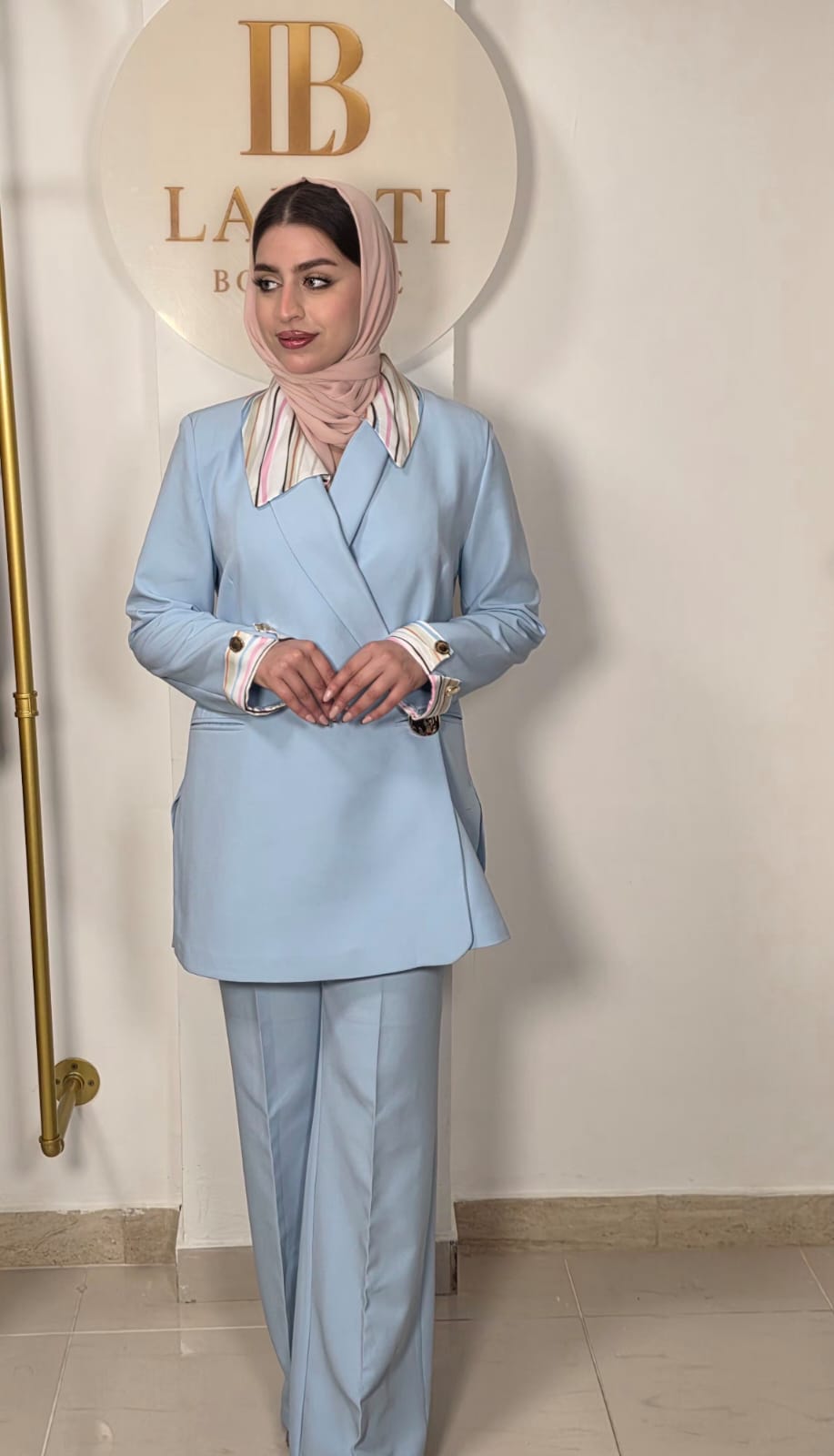 Signature Collar Blazer Set
