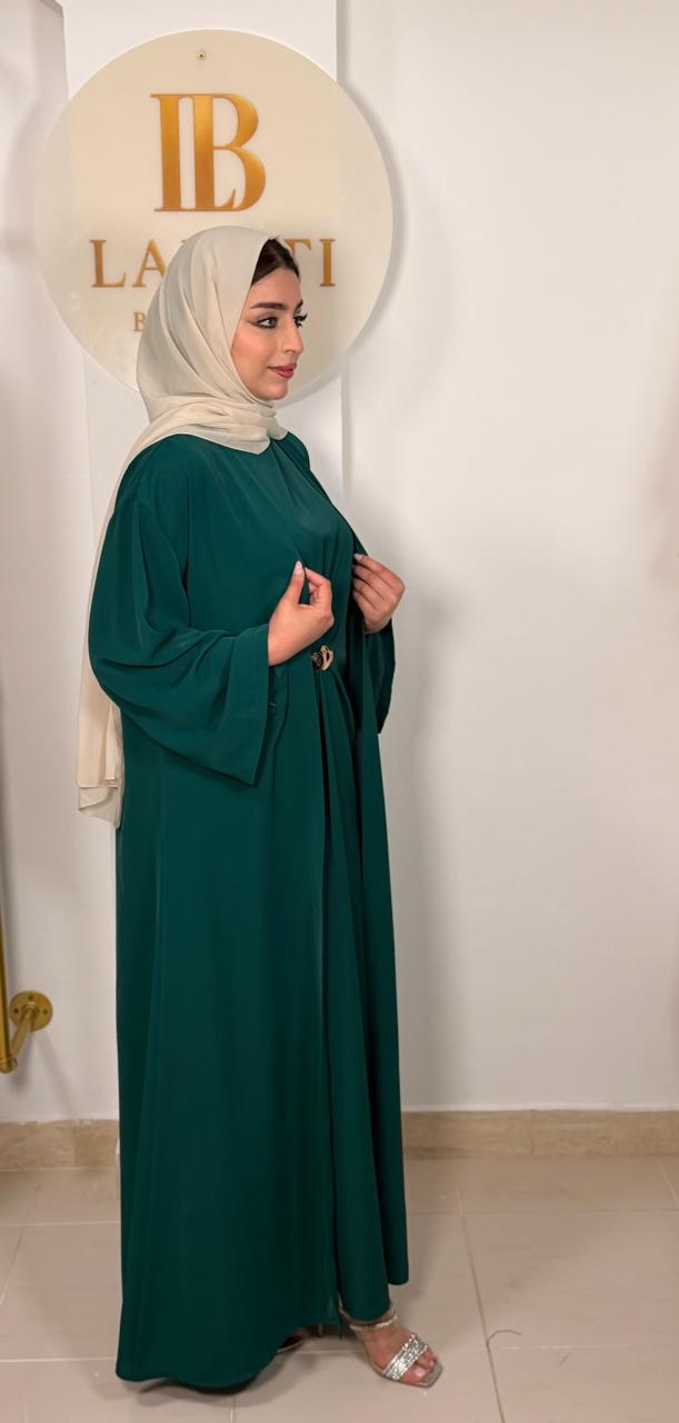 Emerald Green Classic Abaya