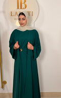 Emerald Green Classic Abaya