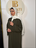 Olive Moon Abaya - 2 Piece Set